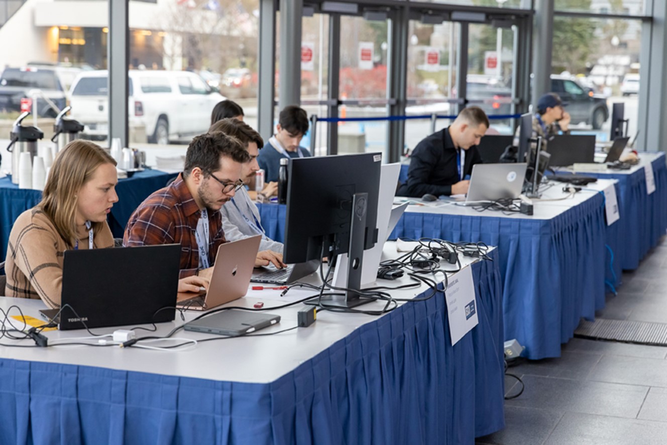 Des participants au Défo Explo