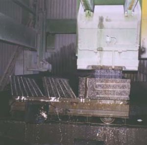 Tuiles sciées en usine